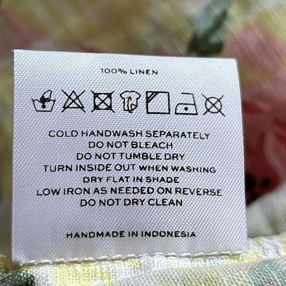 Faithful The Brand De Christian Venissa Floral Linen Midi Dress XS - Picture 14 of 14